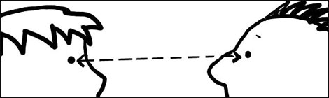 Eye Contact: The Conversation within the Conversation