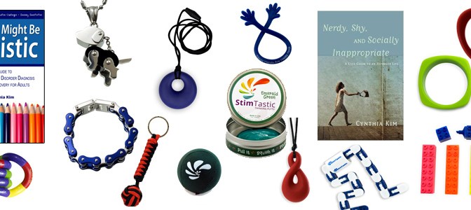 Big Giant Giveaway: Books, Stim Toys, Chewy Jewelry
